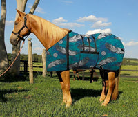 Capa para Cavalo com Barrigueira – Estampada