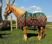 Capa para Cavalo com Barrigueira – Estampada