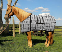 Capa para Cavalo com Barrigueira – Estampada