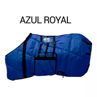 Capa Protetora Boots Horse Forrada Com Barrigueira - Laranja