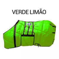 Capa Protetora Boots Horse Forrada Com Barrigueira - Laranja